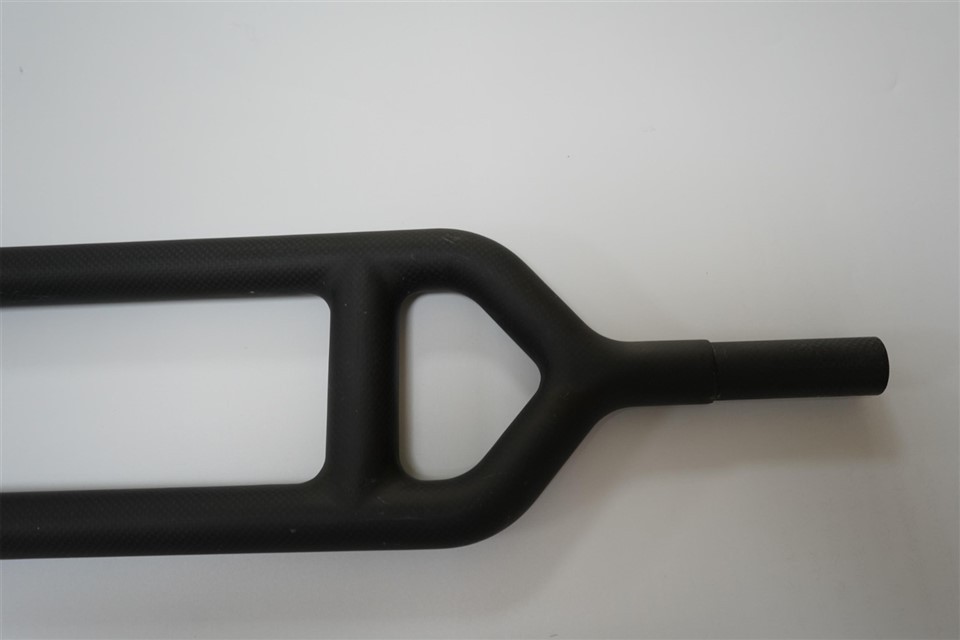 Carbon Fiber Black Crutches