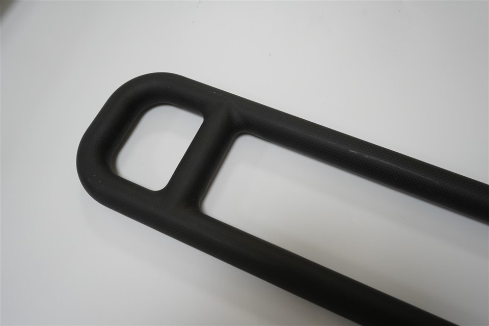 Carbon Fiber Black Crutches
