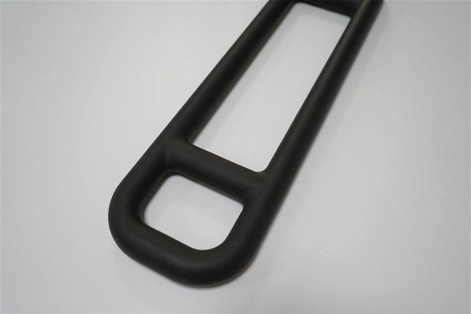 Carbon Fiber Black Crutches